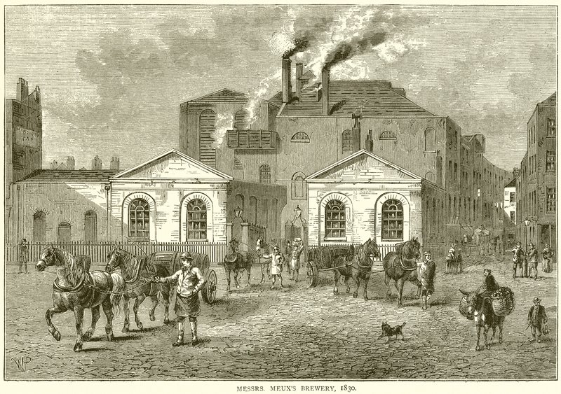 Messrs Meuxs Bira Fabrikası, 1830 by English School