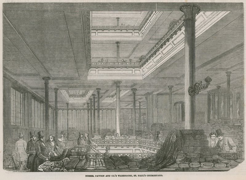 Messrs Pawson ve Cos deposu by English School