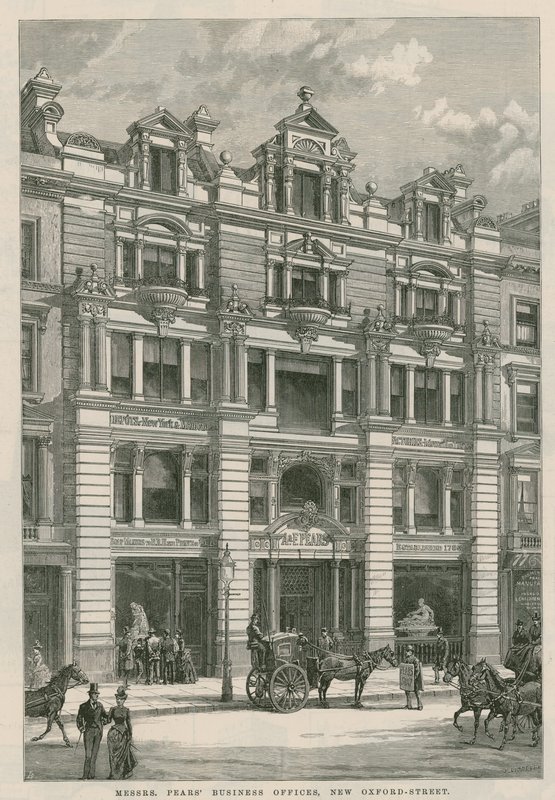Messrs Pears iş ofisleri, New Oxford Street, Londra by English School