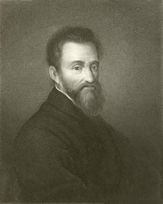 Michael Angelo Buonarroti by English School