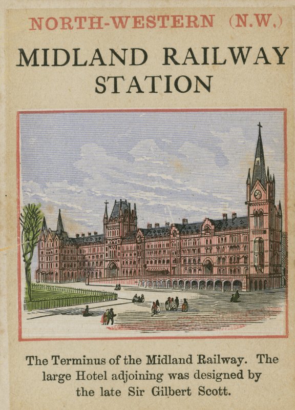 Midland Tren İstasyonu, St Pancras, Londra by English School