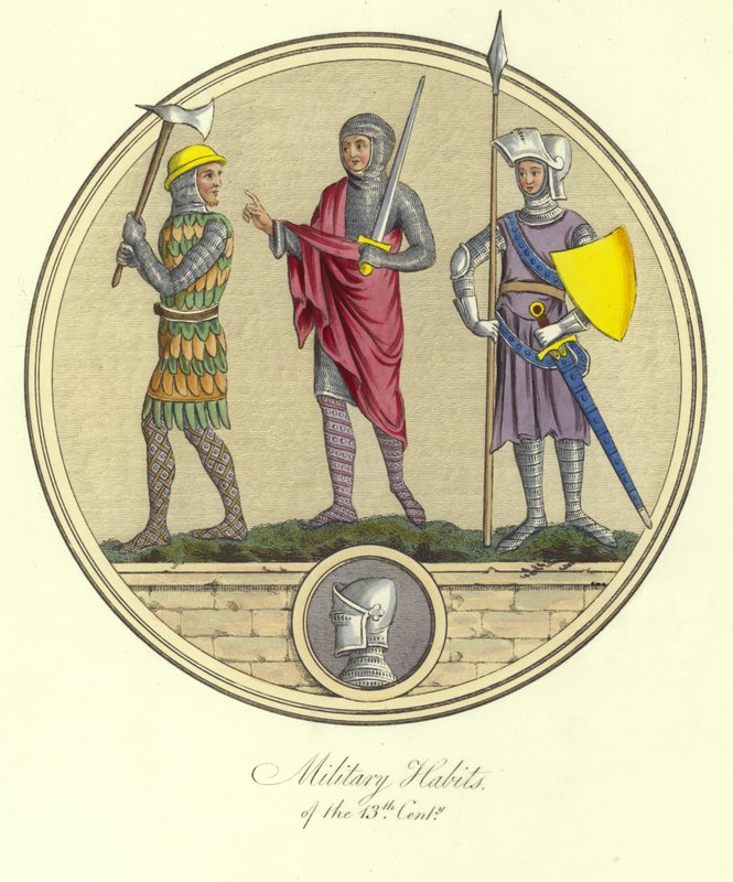 13. Yüzyılın askeri alışkanlıkları by English School