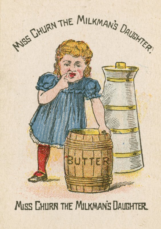 Bayan Churn the Milkmans kızı by English School