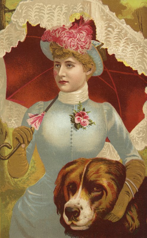 Bayan Mary Anderson by English School