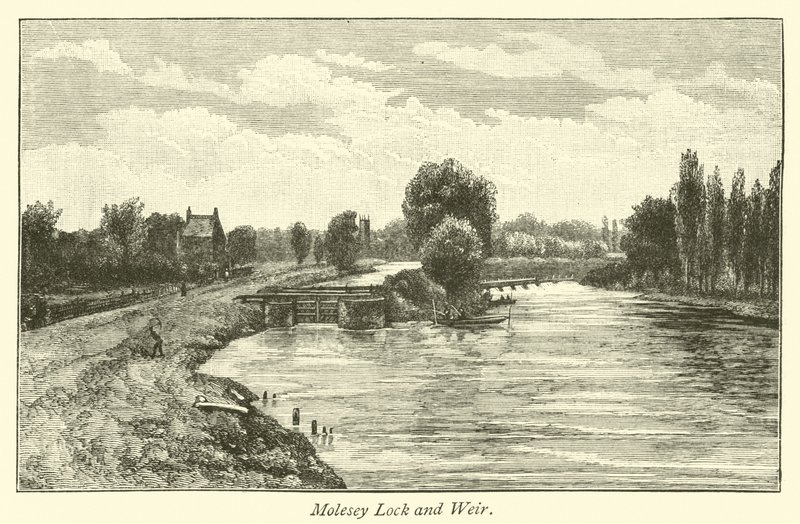 Molesey Kilidi ve Savak by English School