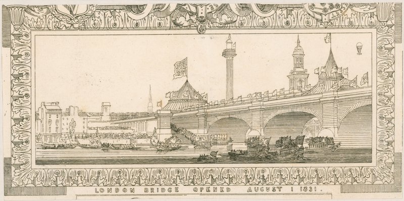 Momento of London Bridge, 1 Ağustos 1831