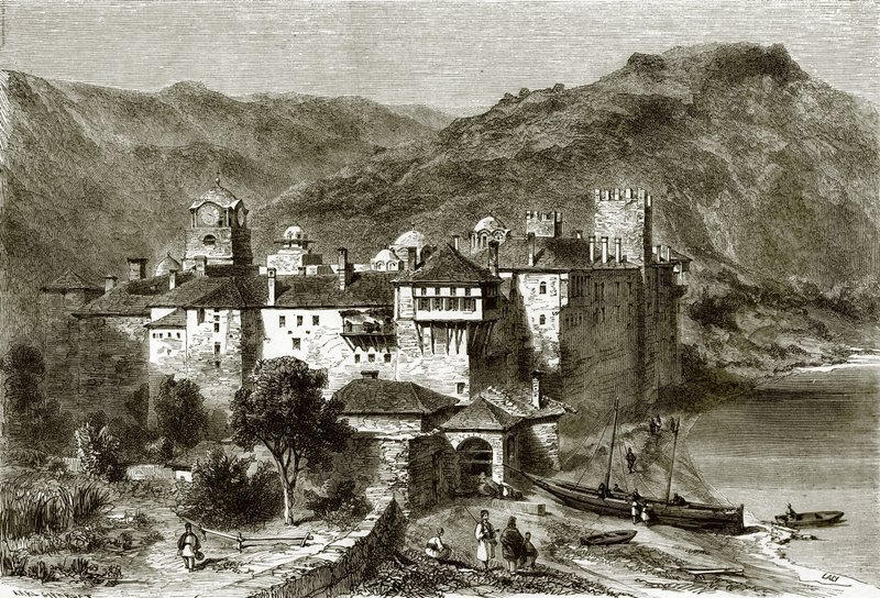 Sphigmenou Manastırı by English School