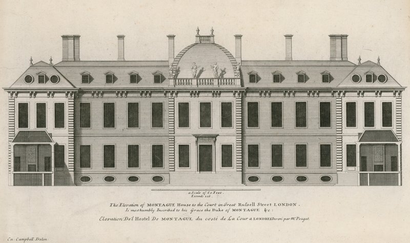 Montague Evi, Great Russell Caddesi by English School