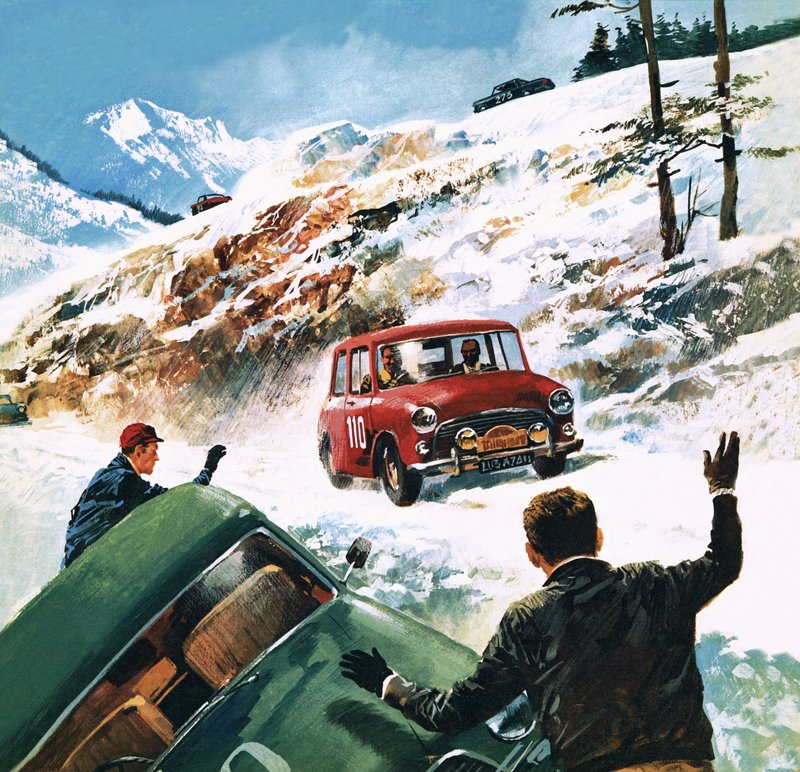 Monte Carlo rally by English School