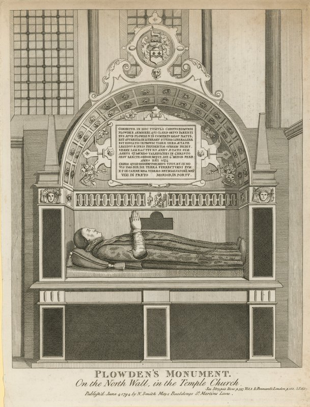 Edmund Plowden Anıtı by English School