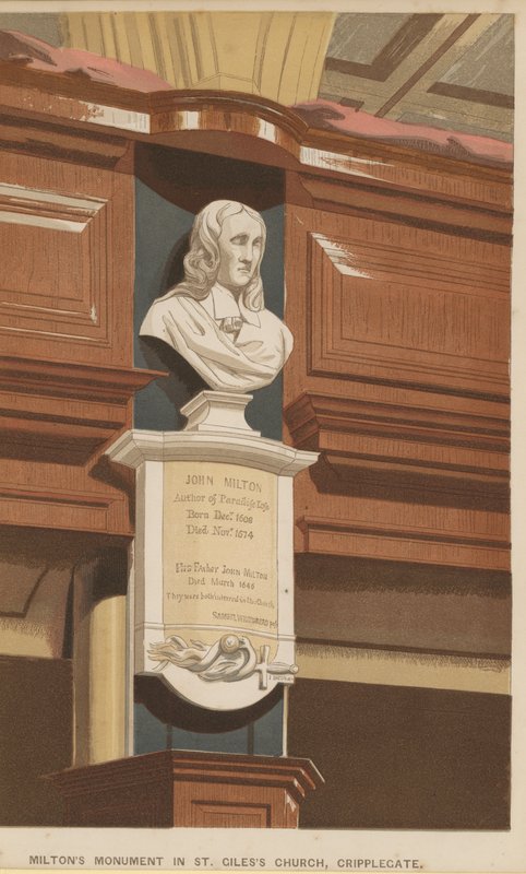 John Milton Anıtı by English School