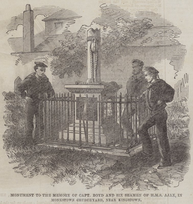 Kingstown yakınlarındaki Monkstown Churchyard