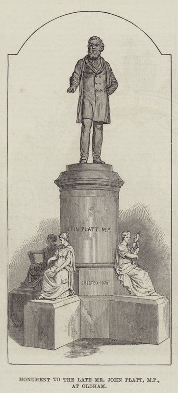 Merhum Bay John Platt, MP, Oldham