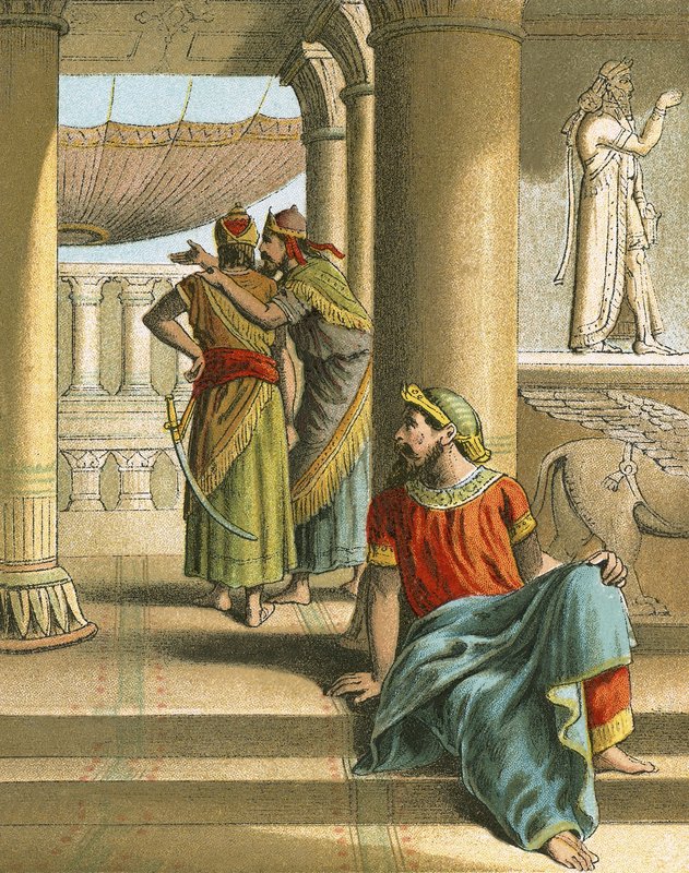 Mordecai, Bigthan ve Teresh