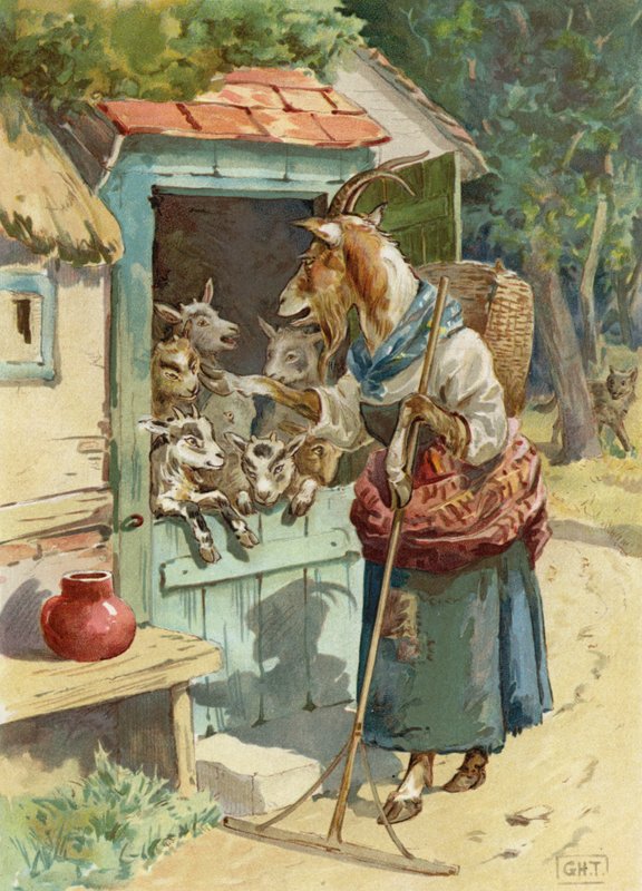 Anne Keçi ve Küçükleri by English School