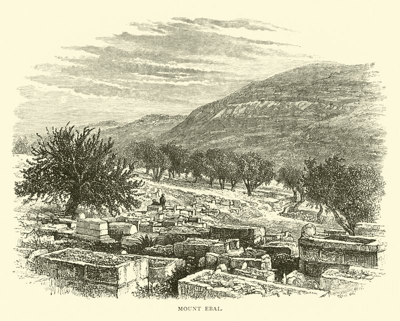 Ebal Dağı by English School
