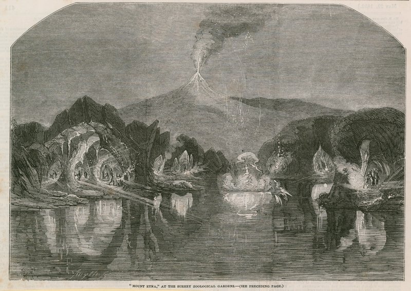 Etna Dağı by English School