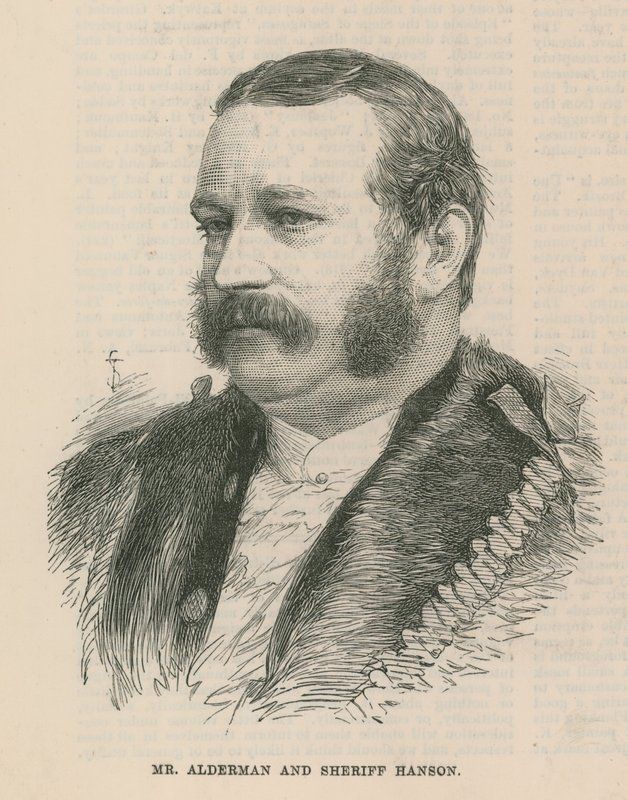 Bay Alderman ve Şerif Hanson by English School