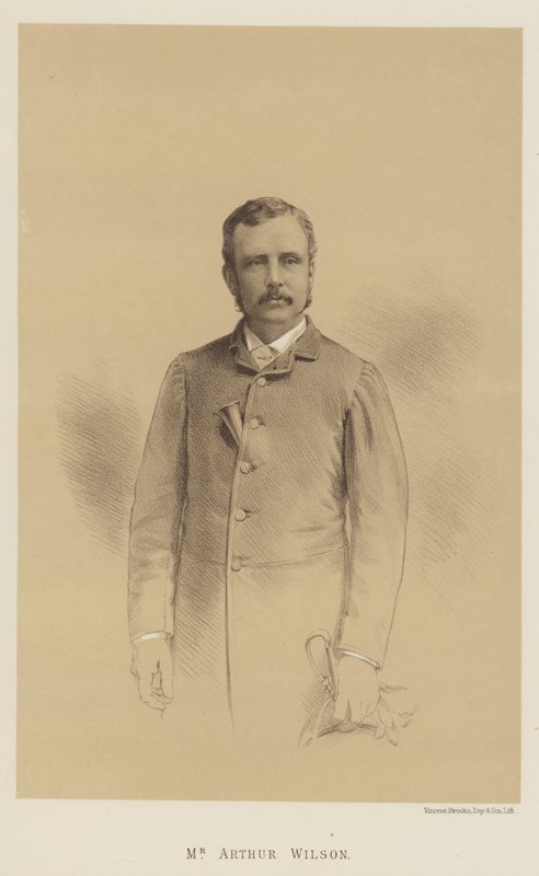 Bay Arthur Wilson (taş) by English School