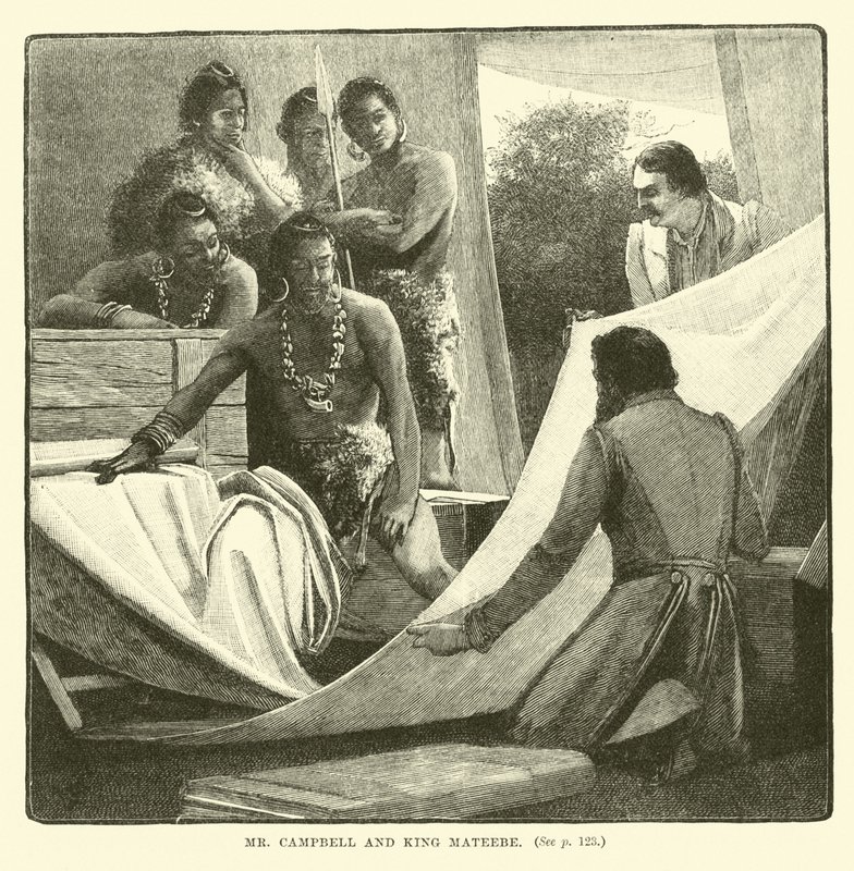 Bay Campbell ve Kral Mateebe by English School