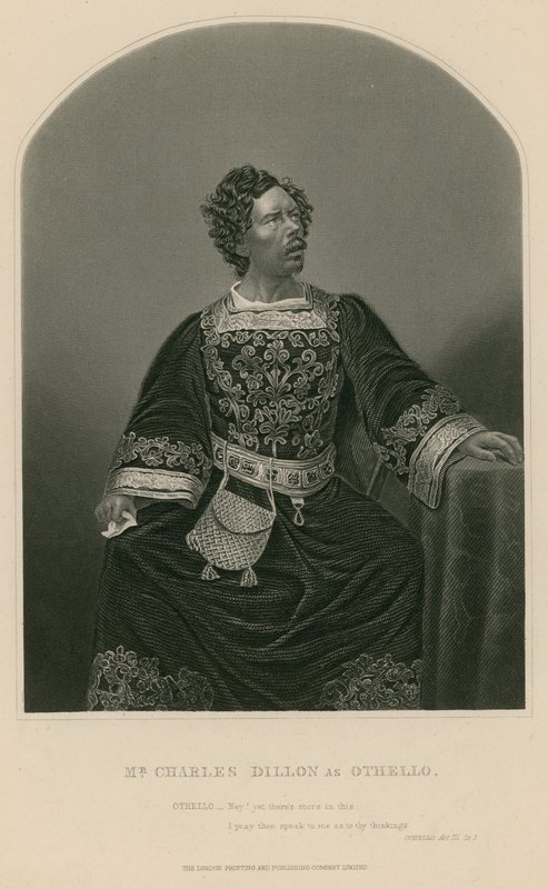 Bay Charles Dillon Othello olarak by English School