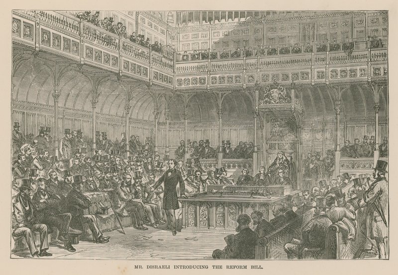 Bay Disraeli Reform Yasasını tanıtıyor by English School