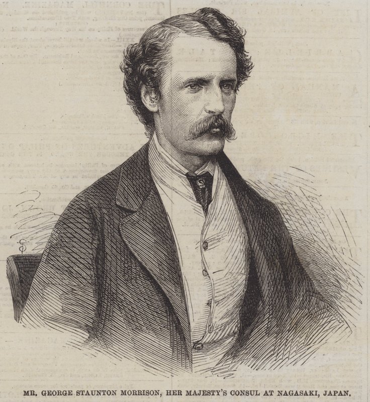 Bay George Staunton Morrison, Majestelerinin Nagasaki, Japonya