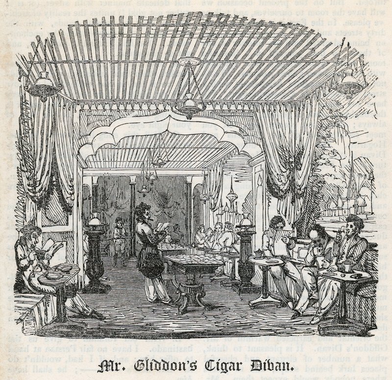 Bay Gliddons Puro Divanı, King Street, Covent Garden by English School