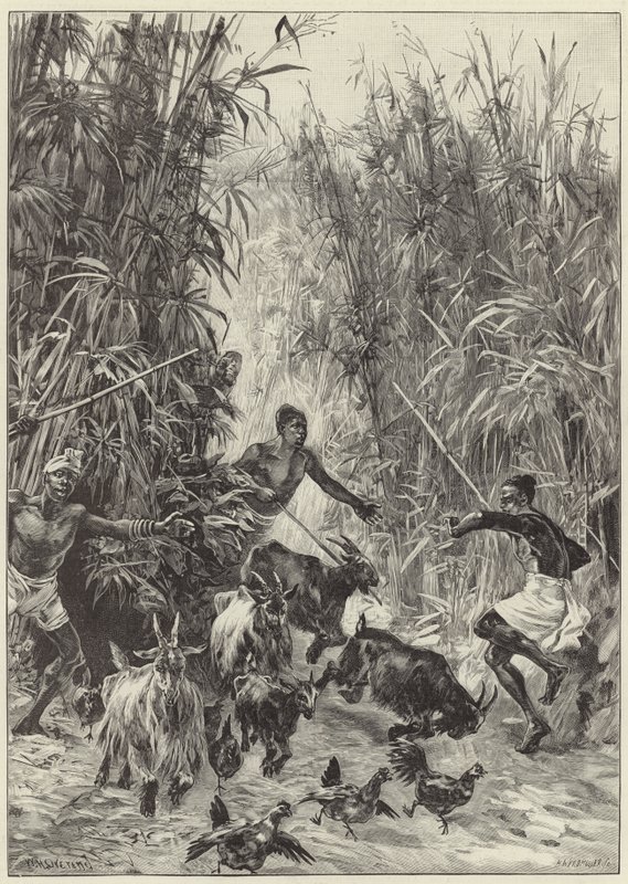 Bay H. M. Stanleys Emin Paşa yardım seferi by English School