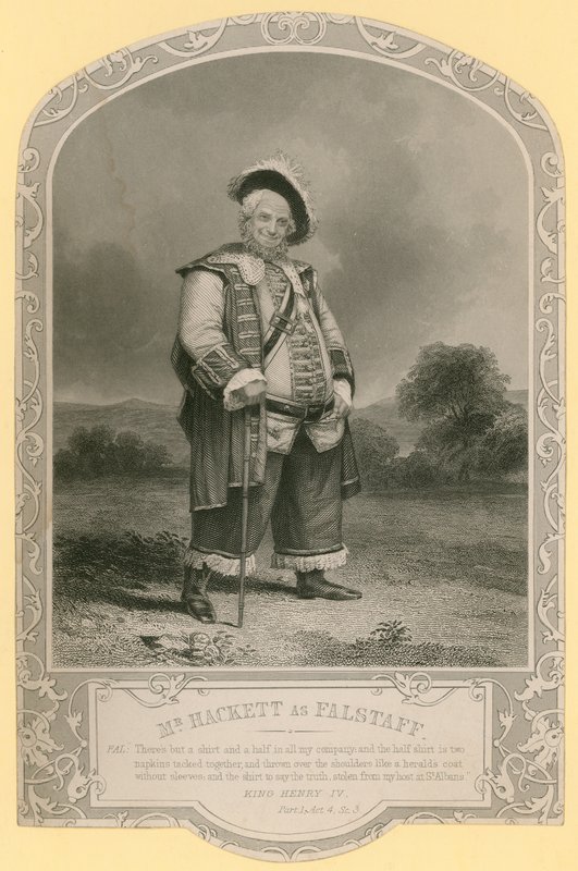 Bay Hackett Falstaff olarak by English School