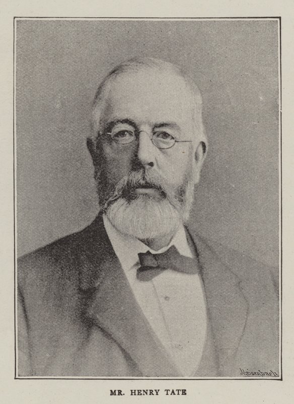 Bay Henry Tate (gravür) by English School