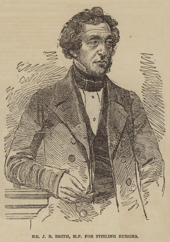 Bay JB Smith, Stirling Burghs Milletvekili (gravür) by English School