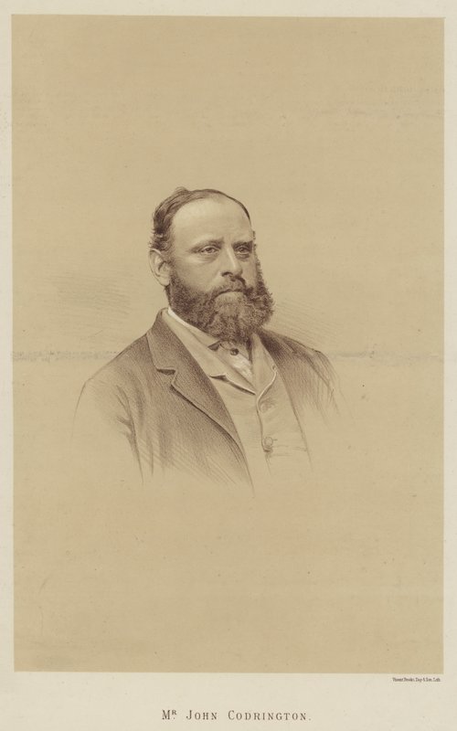 Bay John Codrington (taş) by English School