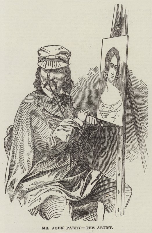 Bay John Parry, Sanatçı (gravür) by English School