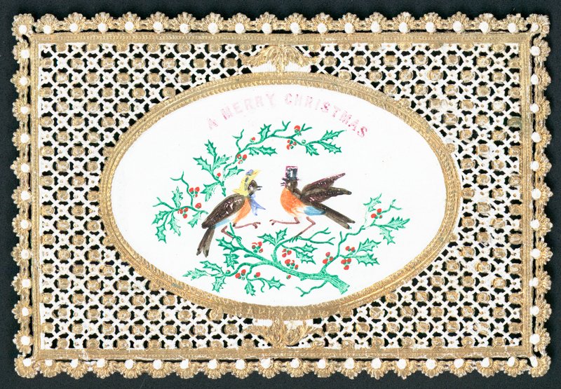 Bay ve Bayan Robin, Noel Kartı by English School