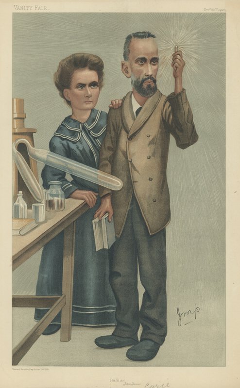 Bay Pierre ve Bayan Marie Curie by English School