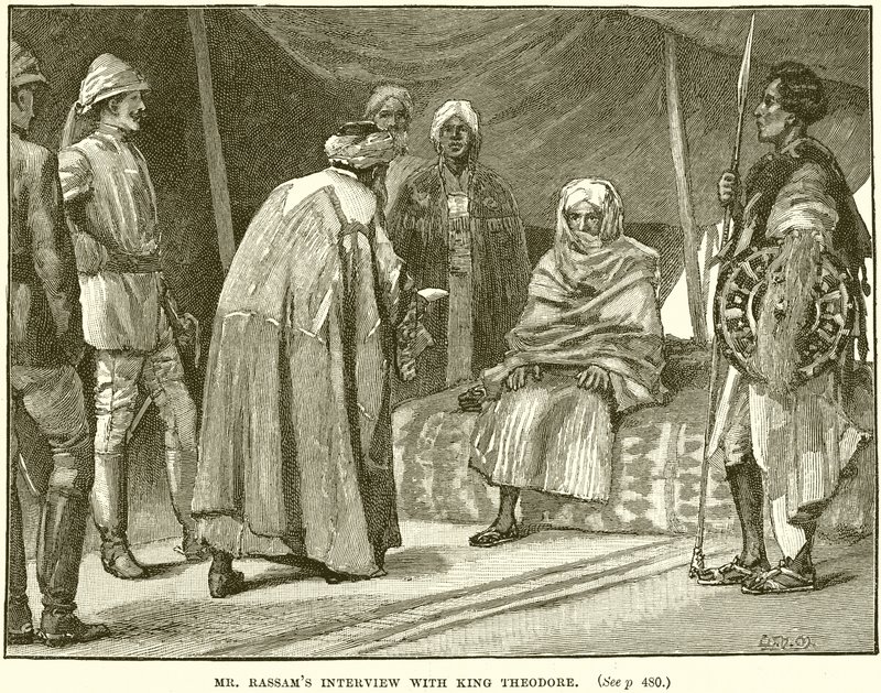 Bay Rassams, Kral Theodore ile Röportaj by English School