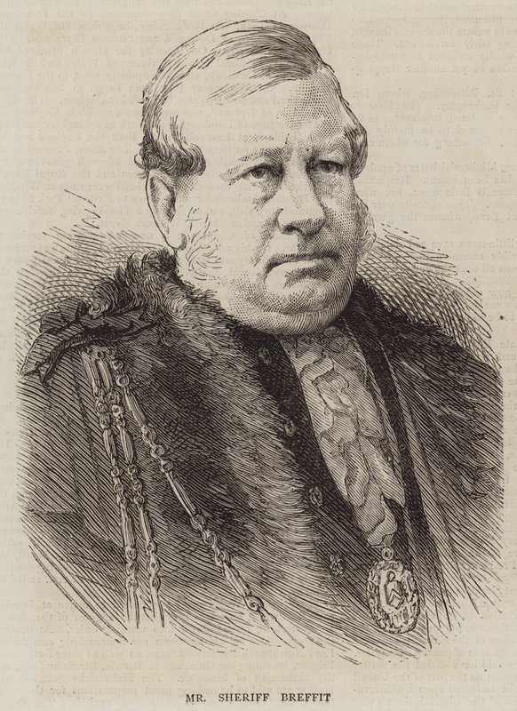Bay Şerif Breffit (gravür) by English School