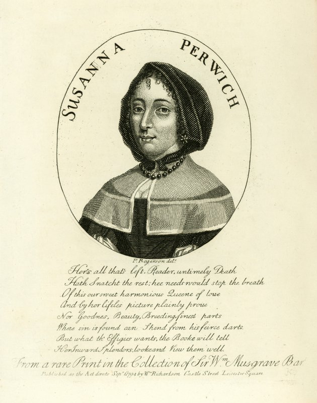 Bayan Susanna Perwich by English School
