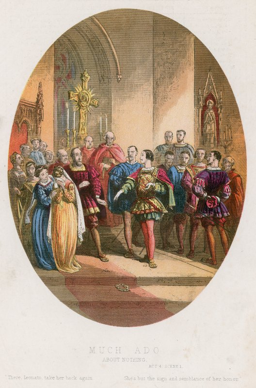 Hiçbir Şey Hakkında Çok Ado, Act IV sahne i by English School