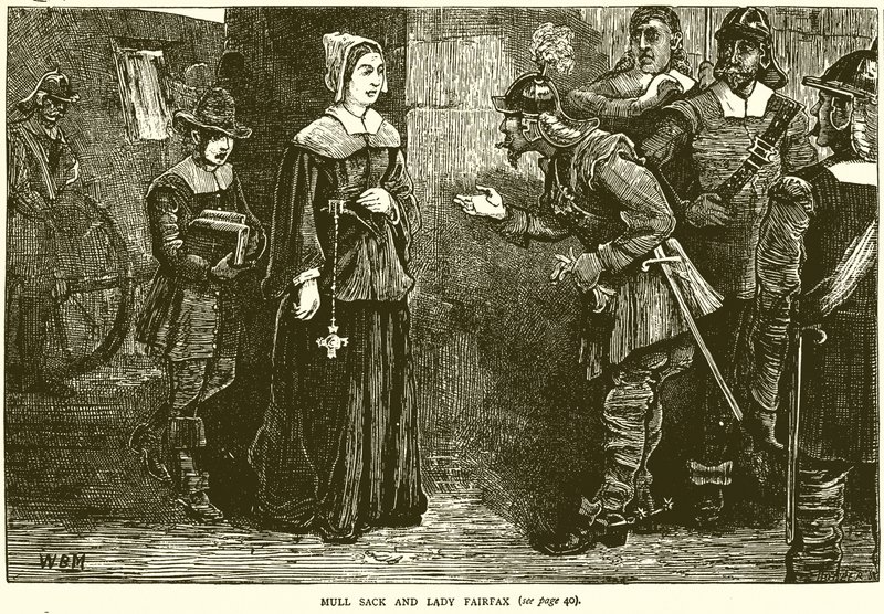 Mull Sack ve Lady Fairfax by English School