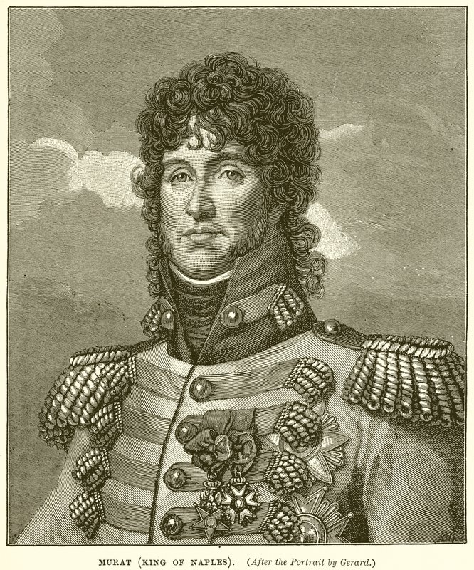 Murat (Napoli Kralı) by English School