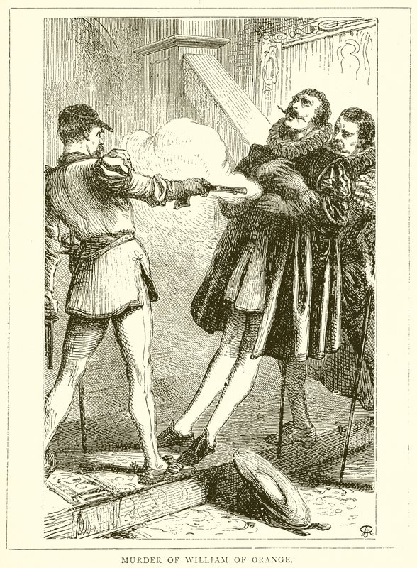 Orange William'ın öldürülmesi by English School