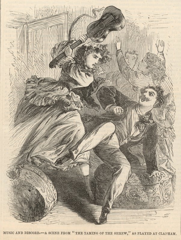 Müzik ve anlaşmazlık; The Taming of the Shrew