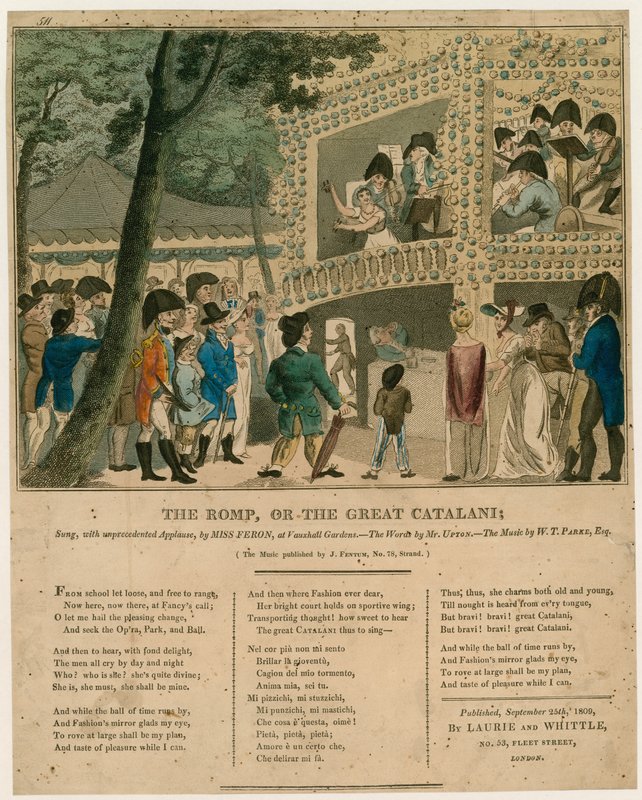 Müzikal puanı; Romp; veya, Büyük Katalanca by English School