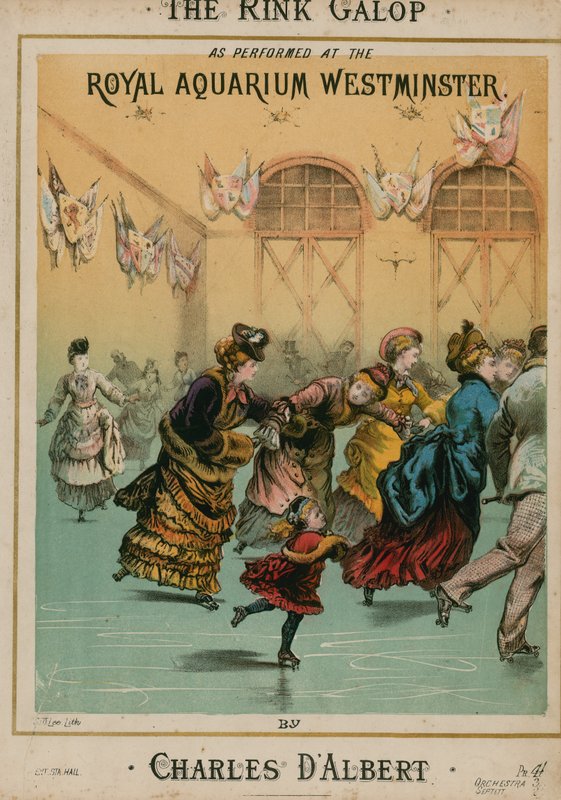 Charles DAlbert'in The Rink Galop için müzikal puanı by English School