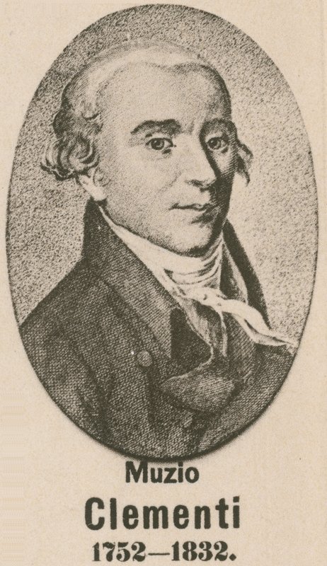 Muzio Clementi (gravür) by English School