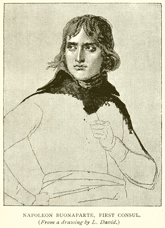 Napolyon Buonaparte, Birinci Konsolos by English School