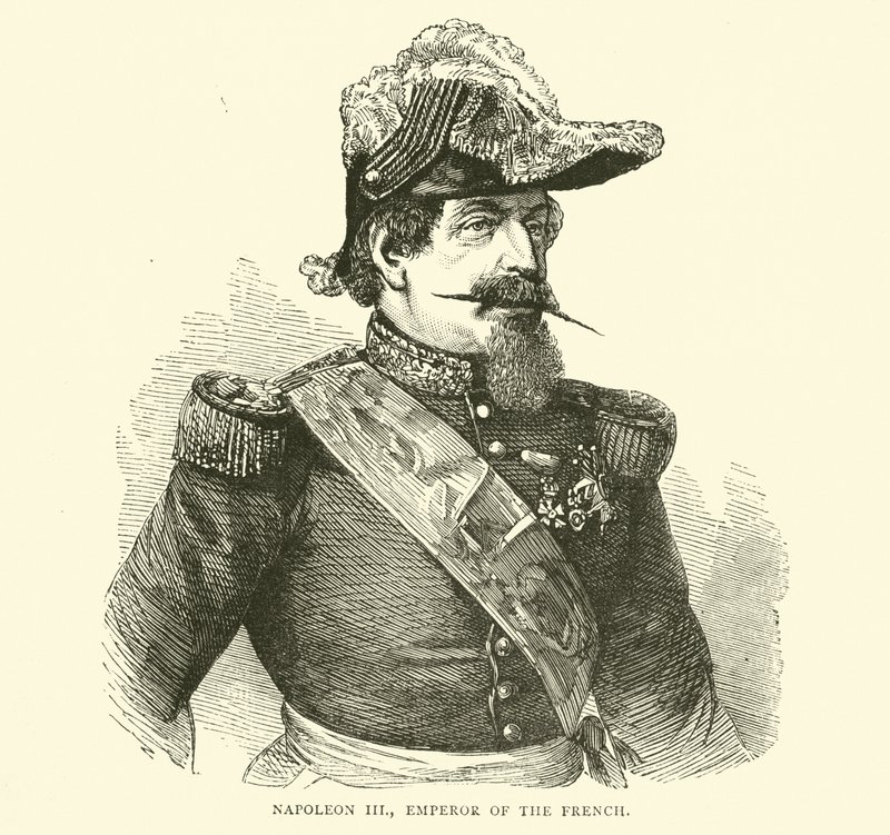 Napolyon III, Fransız İmparatoru, Temmuz 1870 by English School