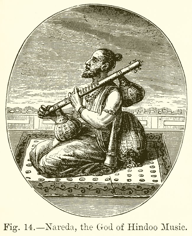 Nareda, Hindu Müziğinin Tanrısı by English School